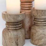 Pillar Candle Holder Set