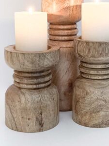 Pillar Candle Holder Set