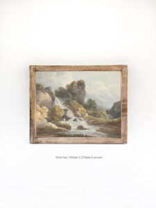 Art Prints Vintage Waterfall